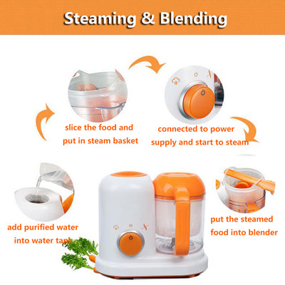 Multi-function Baby Food Processor Smart Infant Milk Warm Baby Food Cooking Blenders