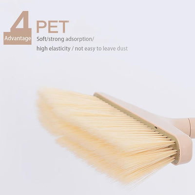 Household windproof plastic broom and dustpan set