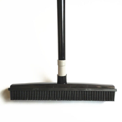 Pet hair removal broom long handle scrub brush retractable floor brush cleaning broom rubber brush cleaning cat dog hair