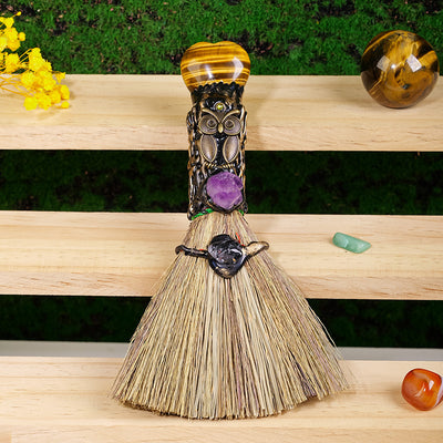 Natural Crystal Love Enchanted Broom